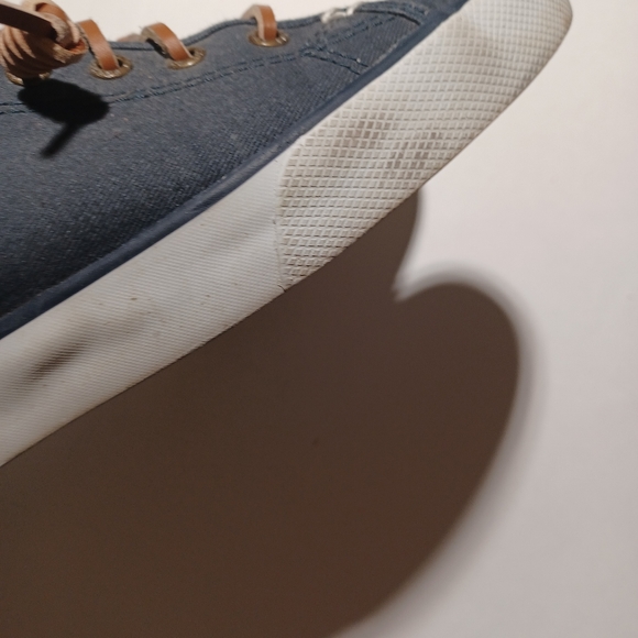 Sperry Navy Canvas Sneakers - Picture 8 of 9